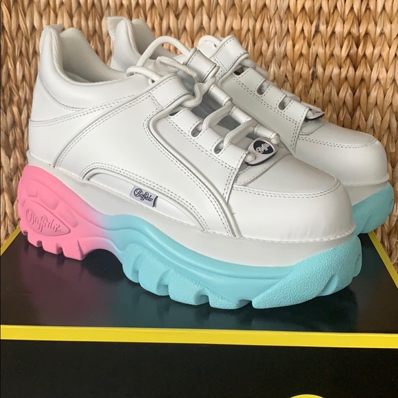 NIB Buffalo London 💕Candy Platform Sneakers - Picture 2 of 8